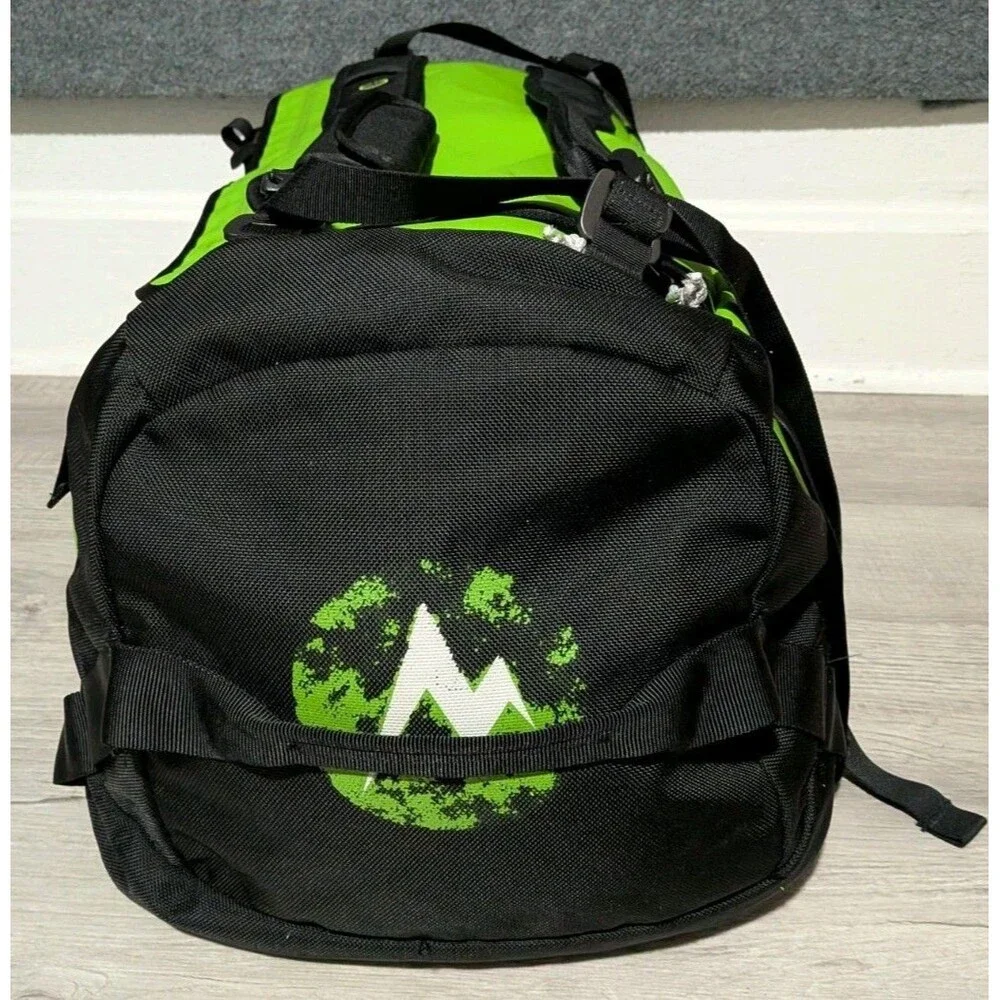 Marmot Duffle Bag 75 Liter Large Long Hauler Backpack A25150 Neon Green